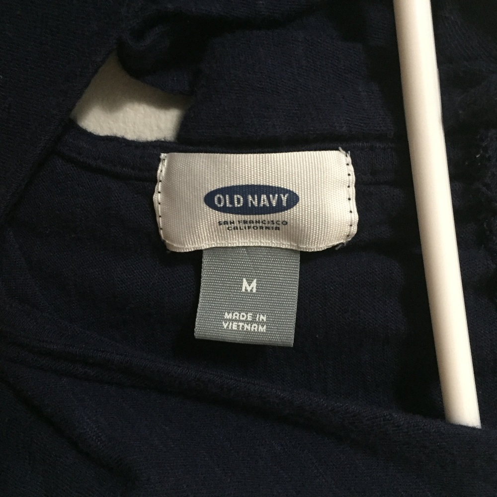 Medium Blue Tie Back Tank Top - Picture 6 of 6
